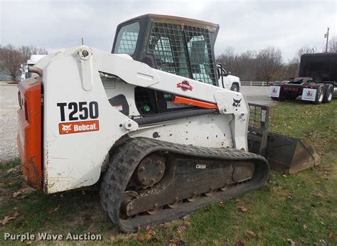 2008 bobcat t250 skid steer specs|bobcat t250 for sale.